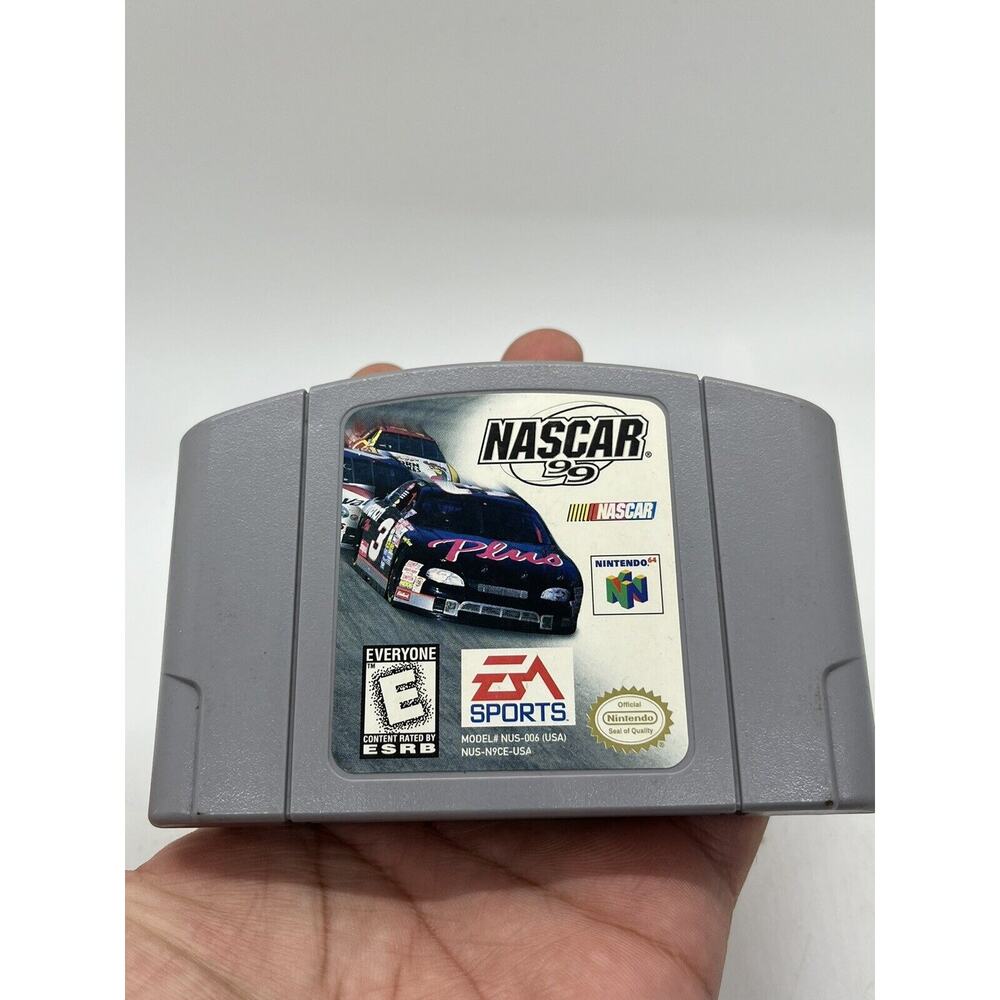 NASCAR 99 - Nintendo 64 Game - Cartridge Only - Tested